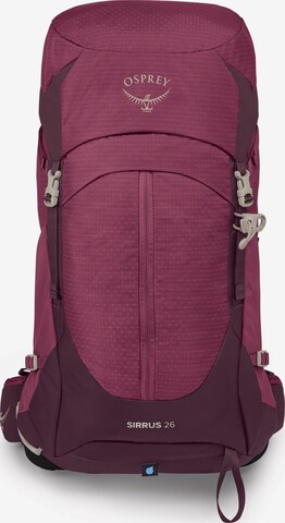 Osprey Backpack in Red: front