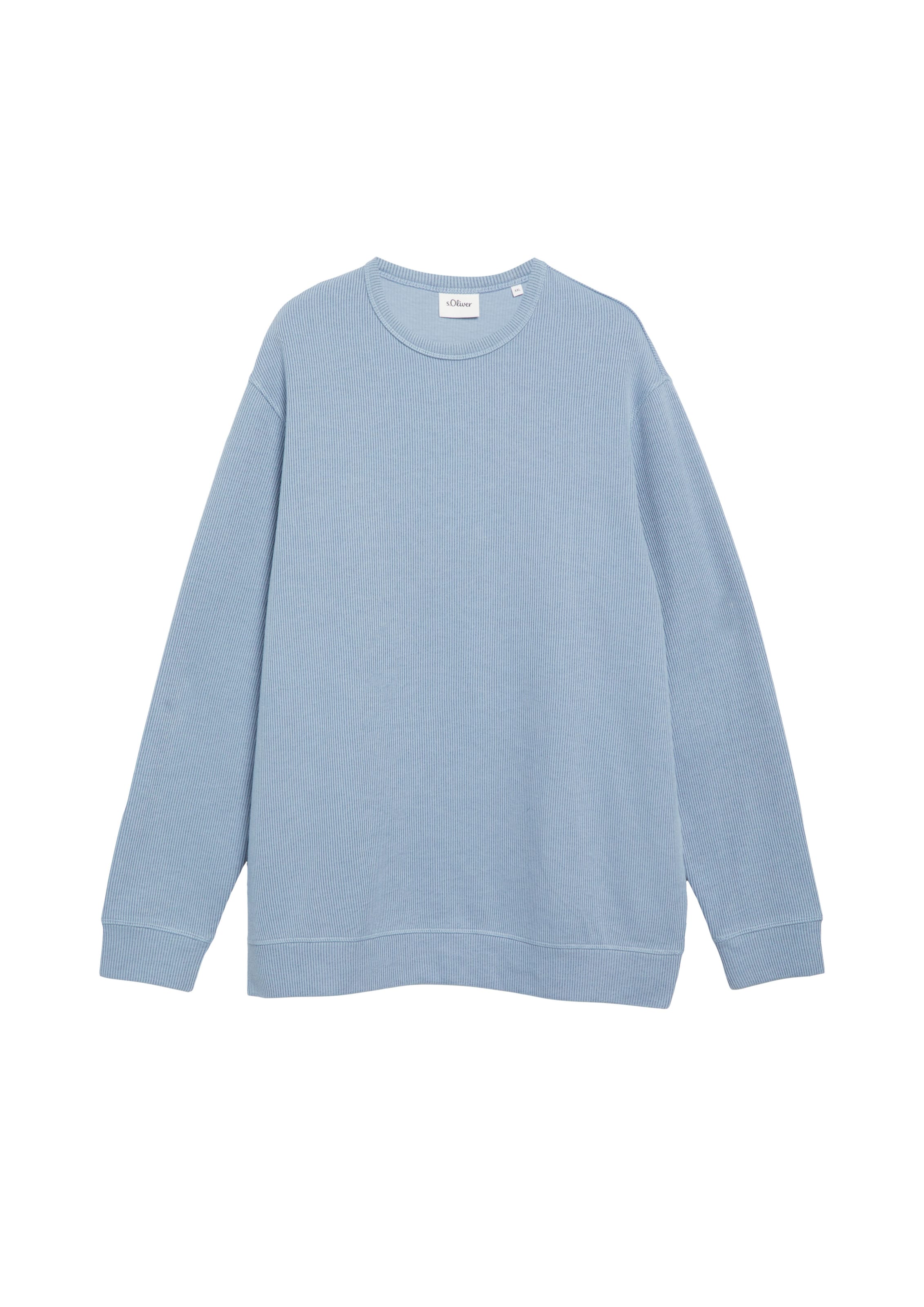 s.Oliver Men Big Sizes Sweatshirt in Blau: Vorderseite
