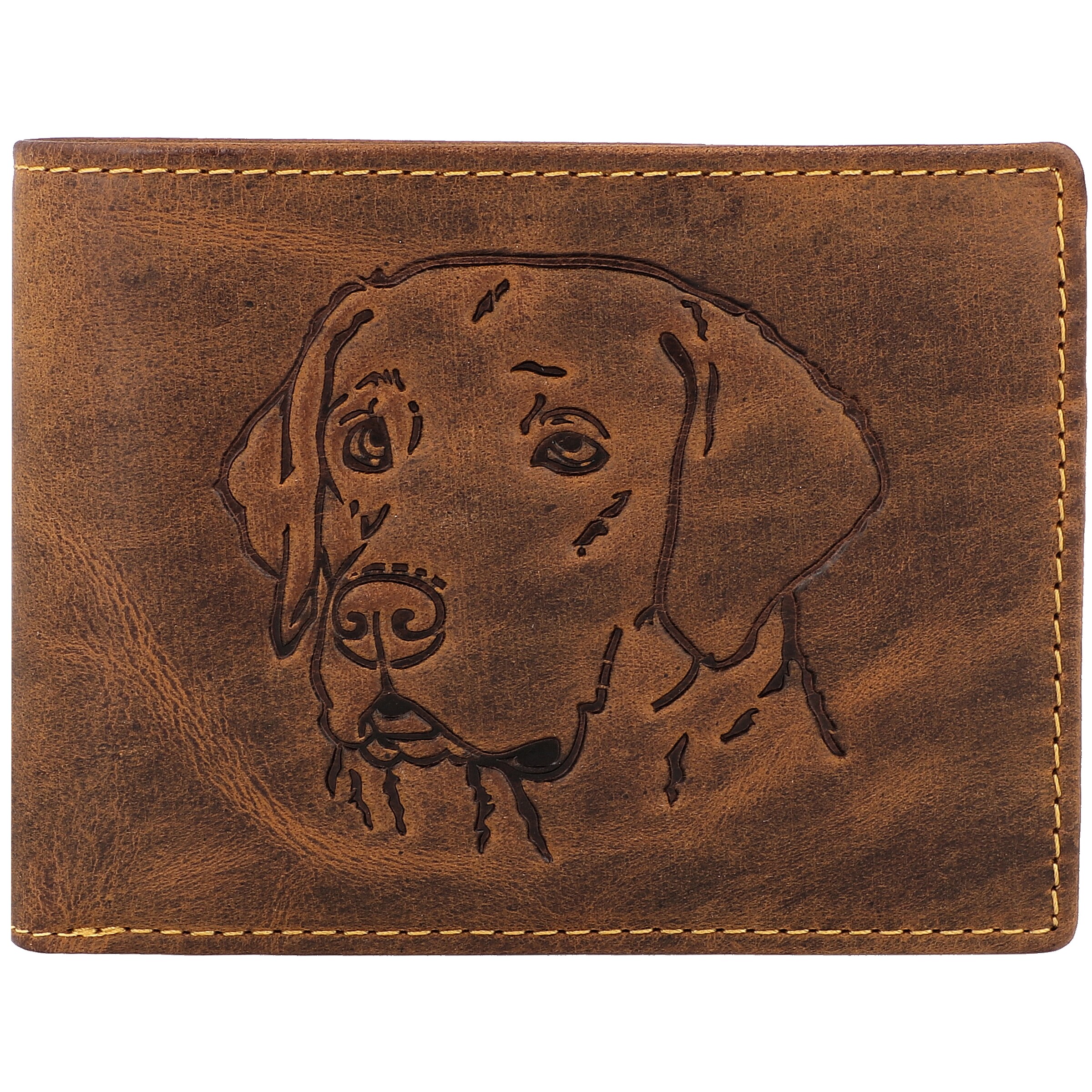 GREENBURRY Portemonnee in Bruin: voorkant