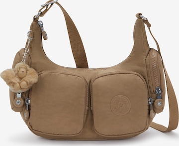 Sac à bandoulière 'Rikka' KIPLING en beige : devant