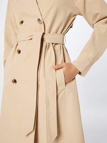 VILA Between-Seasons Coat in Beige