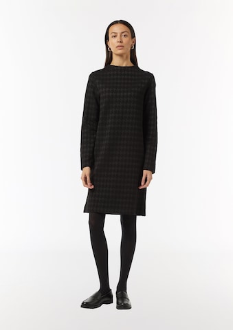 comma casual identity Kleid in Schwarz: Vorderseite