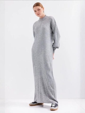 Bigdart Gebreide jurk in Grijs