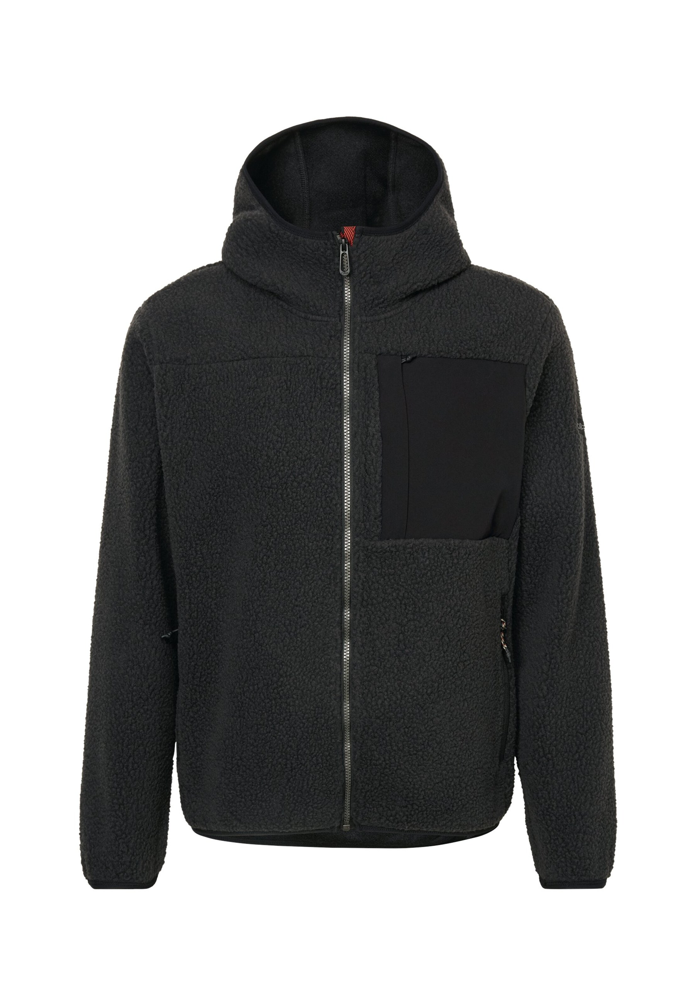 CMP - Chaqueta polar funcional en negro: frente