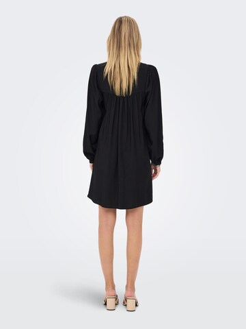 Robe-chemise 'Sandy' ONLY en noir