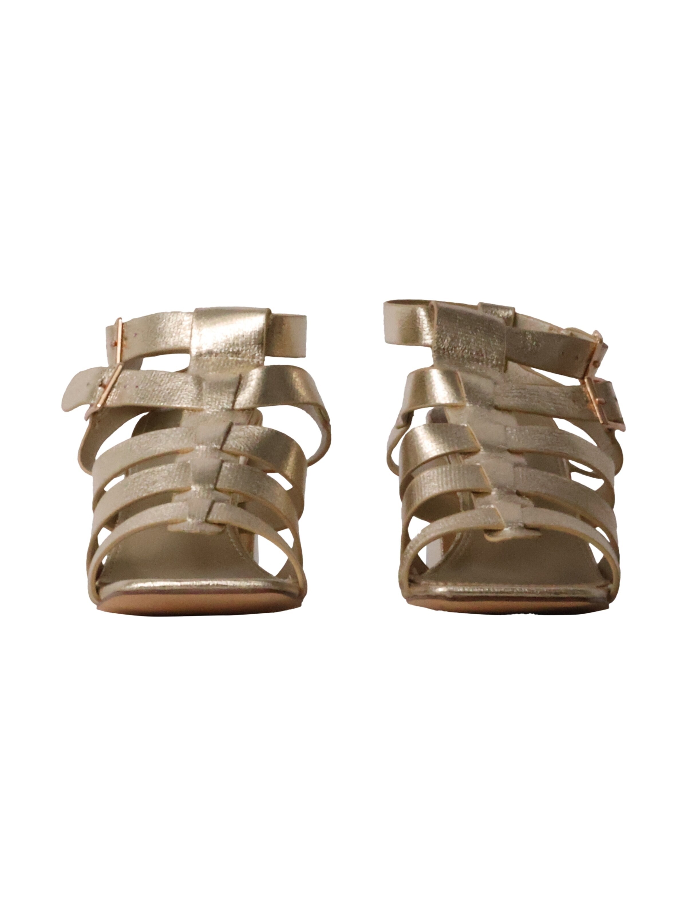 Super Mode Sandal 'Bellucci-Sandalen mit Absatz' in Gold