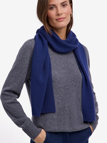 FALKE Schal in Blau: Vorderseite