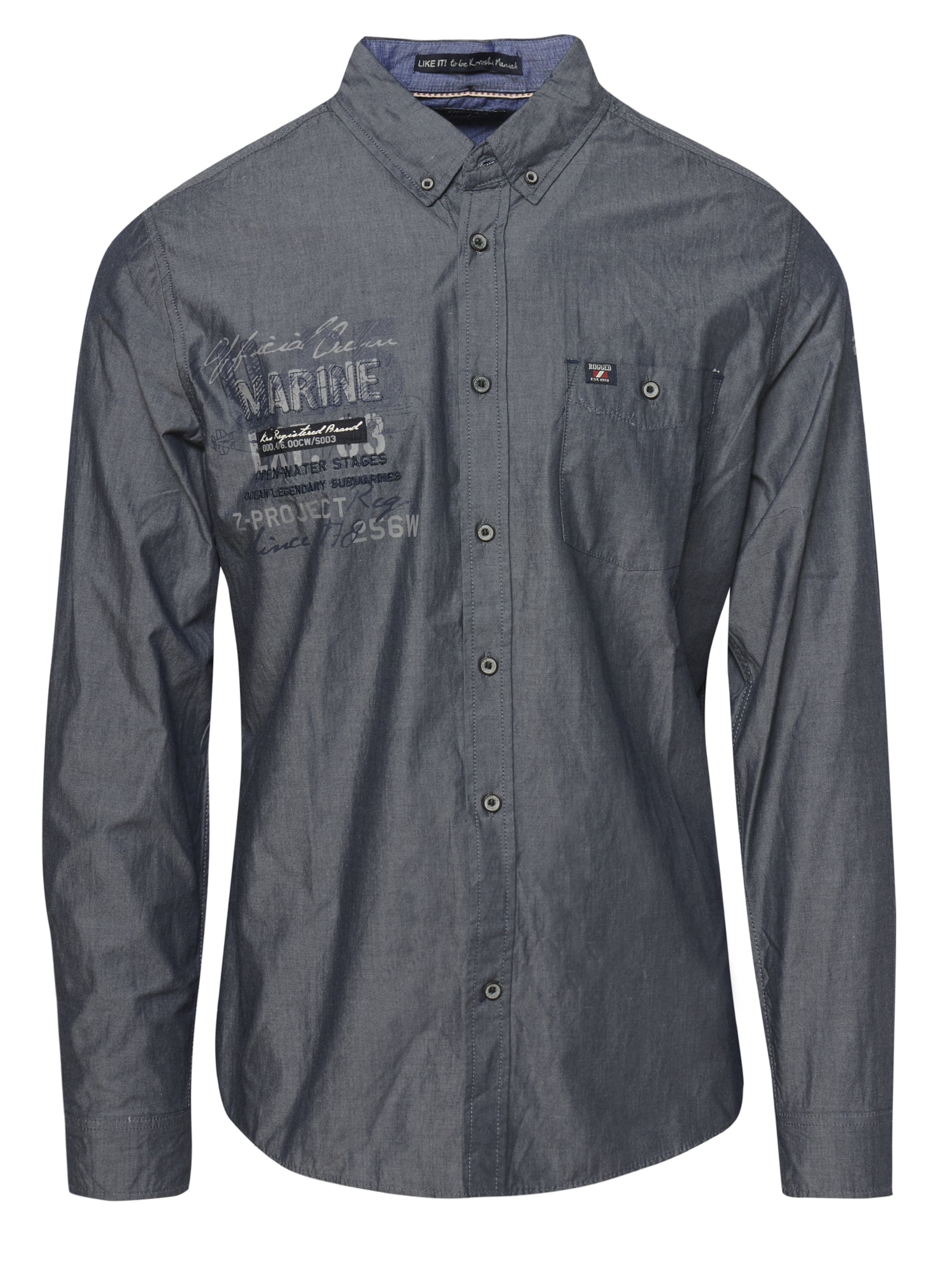 KOROSHI Tavaline suurus Triiksärk, värv sinine: eest vaates