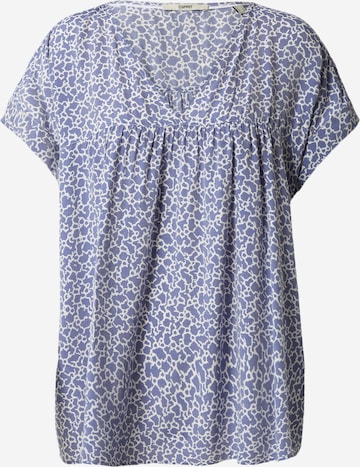 ESPRIT - Blusa en azul: frente