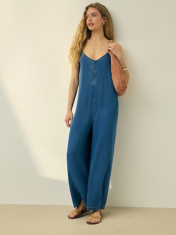 Next Jumpsuit 'N.Premium' i blå: forside