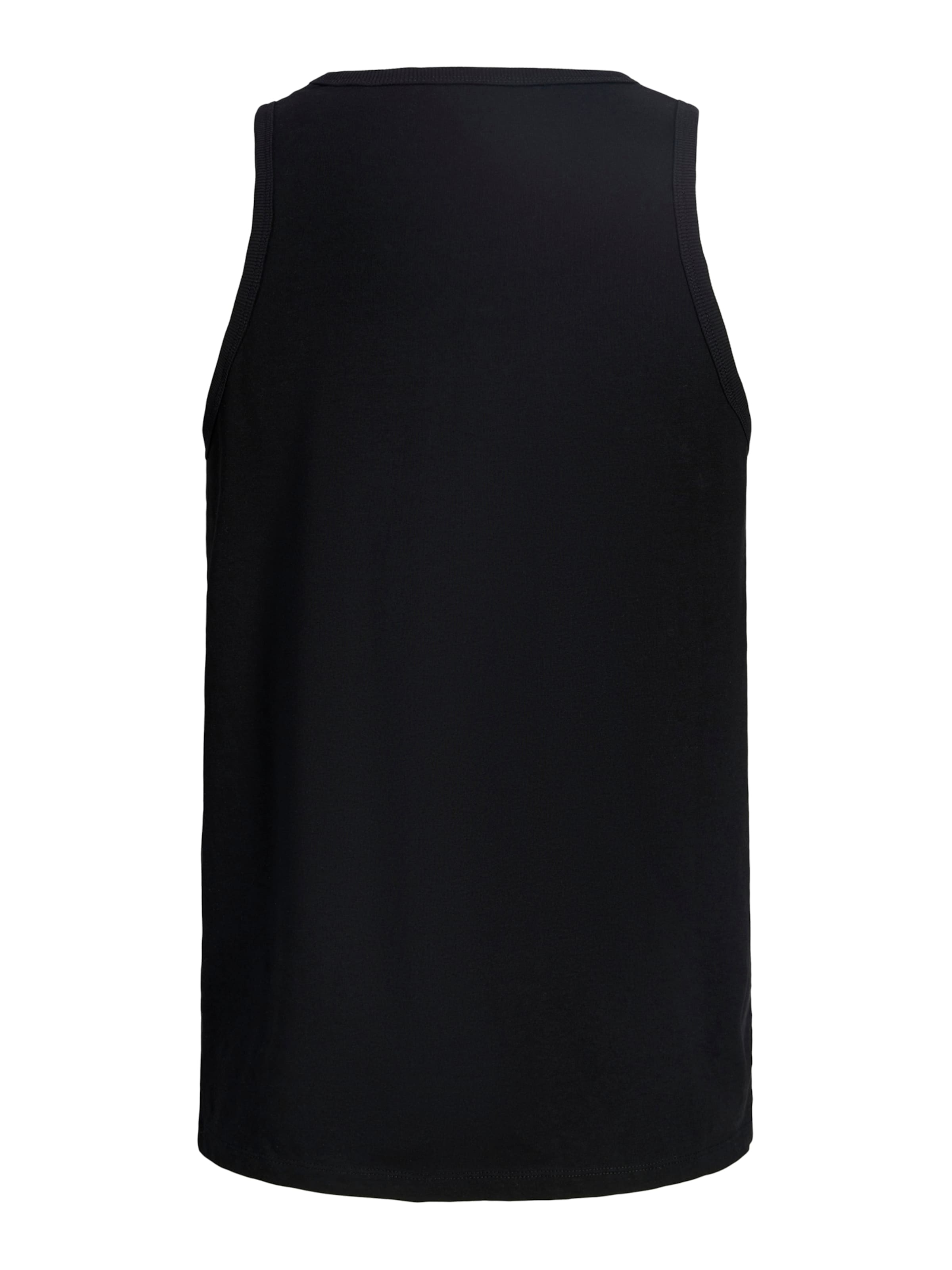 Jack & Jones Plus Undertrøje 'JJHONOLULU' i sort