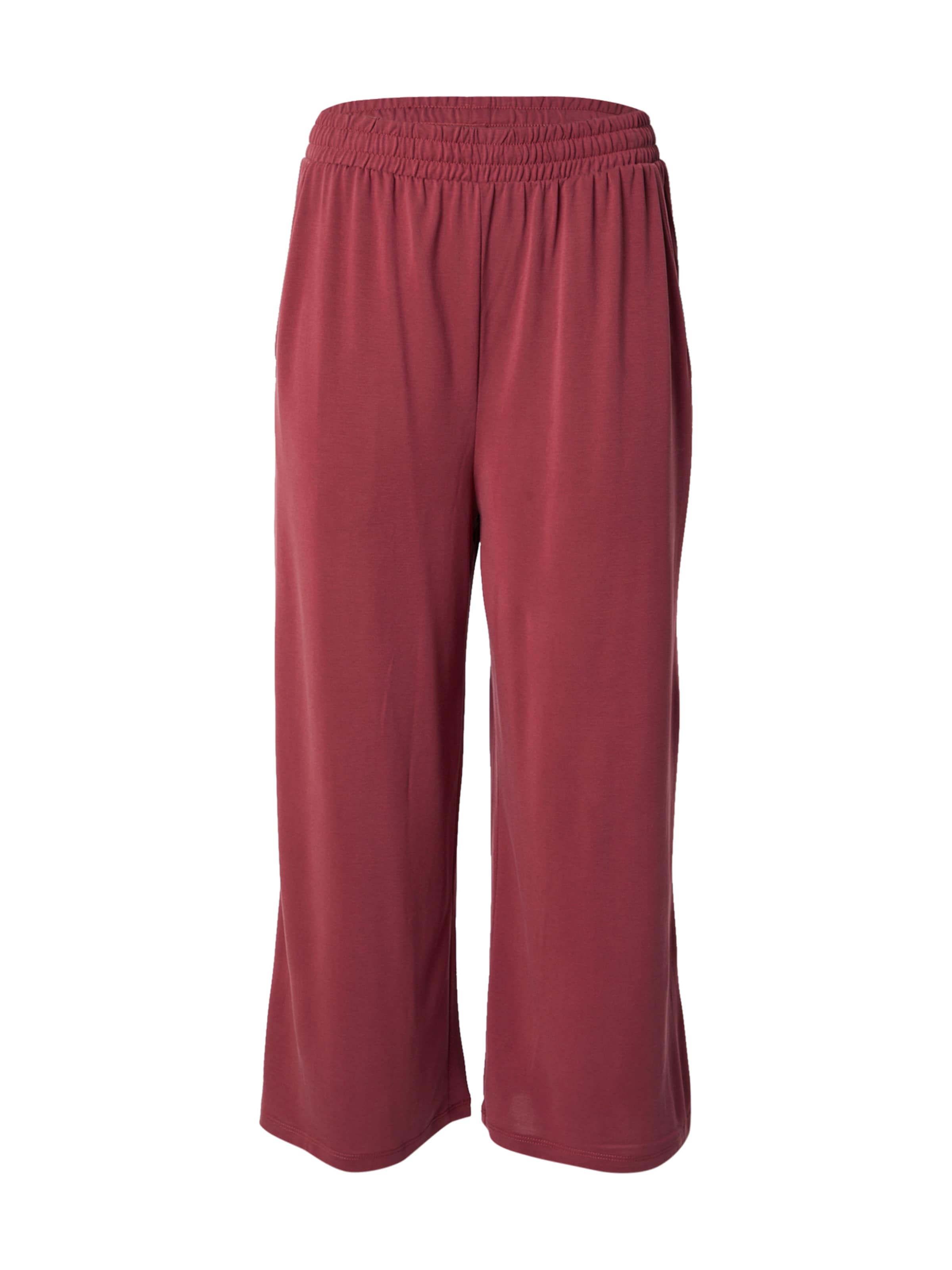 ONLYWide Leg/ Široke nogavice Hlače &#x27;ONLHANNAH&#x27; - crvena boja: prednji dio