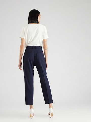 Coupe slim Pantalon à plis TOMMY HILFIGER en bleu