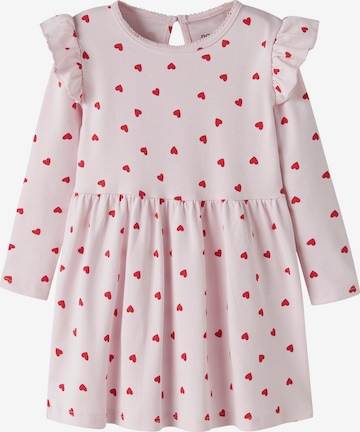 NAME IT - Vestido 'NMFBHeart' en rosa: frente