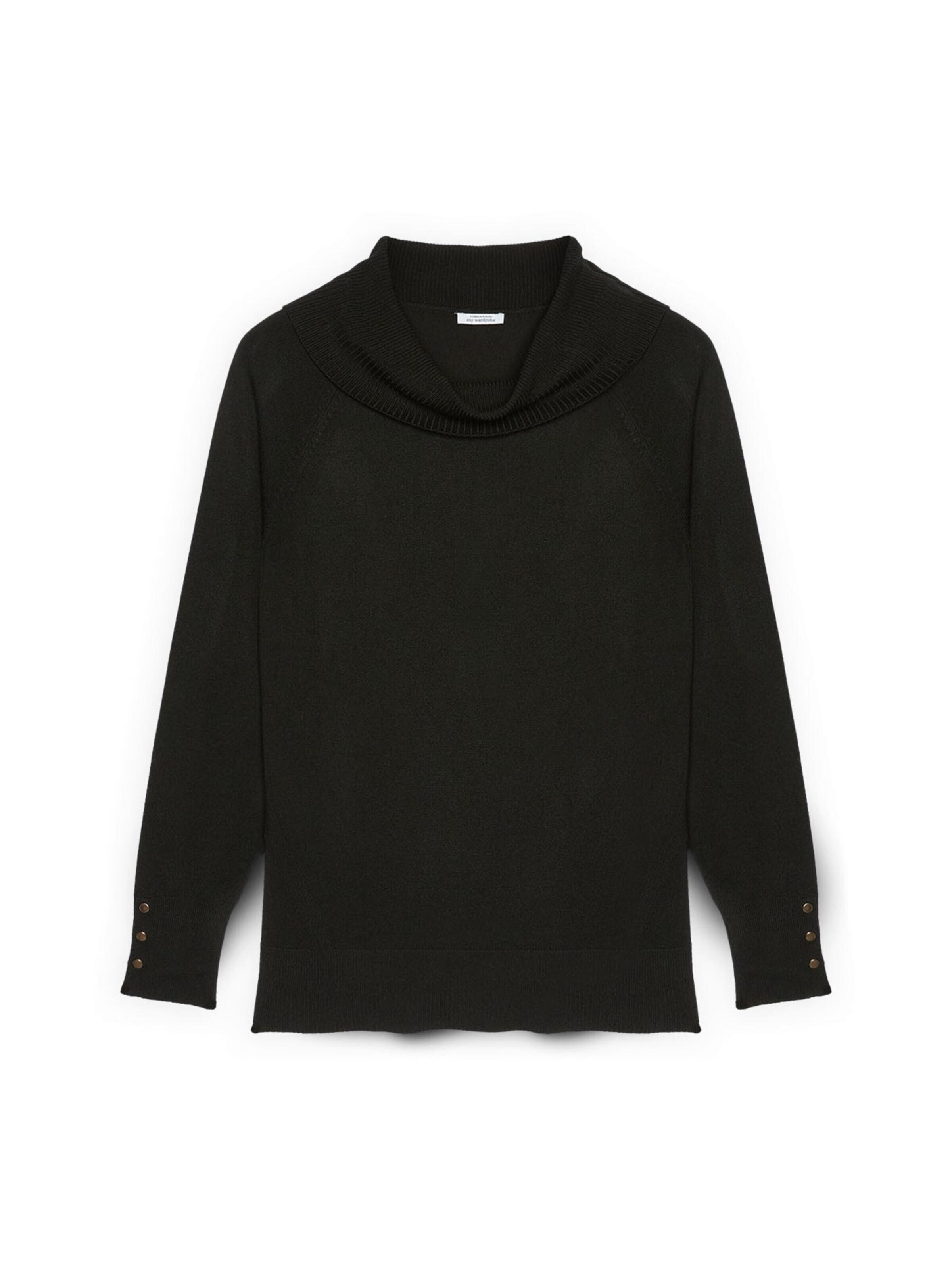 Pullover di Fiorella Rubino in nero: frontale