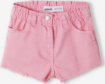 MINOTI Regular Pants in Pink: front