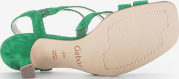 GABOR Strap Sandals in Green