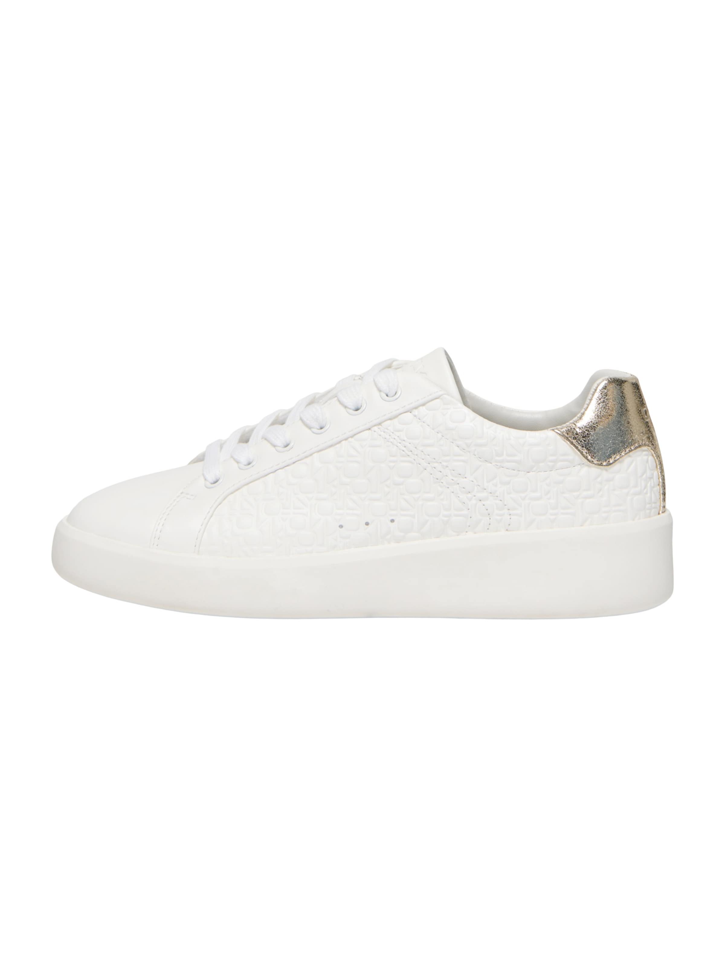 ONLY Baskets basses 'ONLSOUL-8' en 36 en or / blanc, Vue avec produit