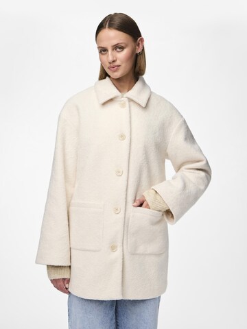Manteau mi-saison 'Jenny' PIECES en blanc : devant