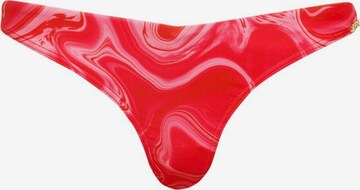 Superdry Bikini Bottoms in Red: front