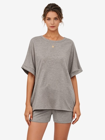 Yesfashion Leisure suit in Grey: front