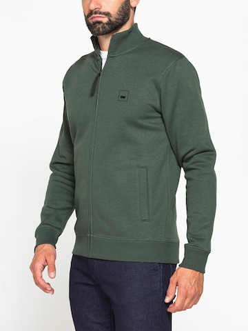 Carrera Jeans Sweatshirt 'Full Zip'‌‌‌‌‌‌‌ in Grün