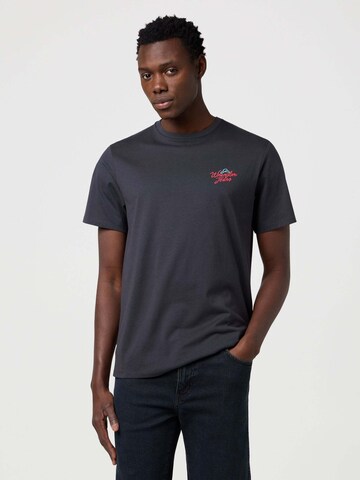 WRANGLER Shirt 'Graphic Tee' in Grey