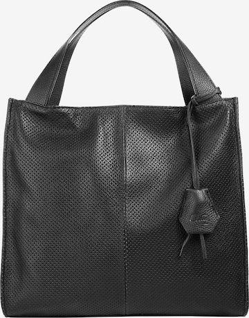 Cabas Cluty en noir : devant