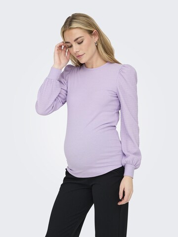 Only Maternity Pullover'OLMJulie' in Lila
