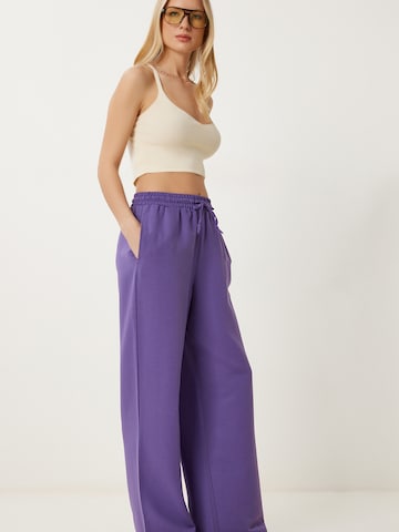 Happiness İstanbul Широкий Штаны в Лиловый