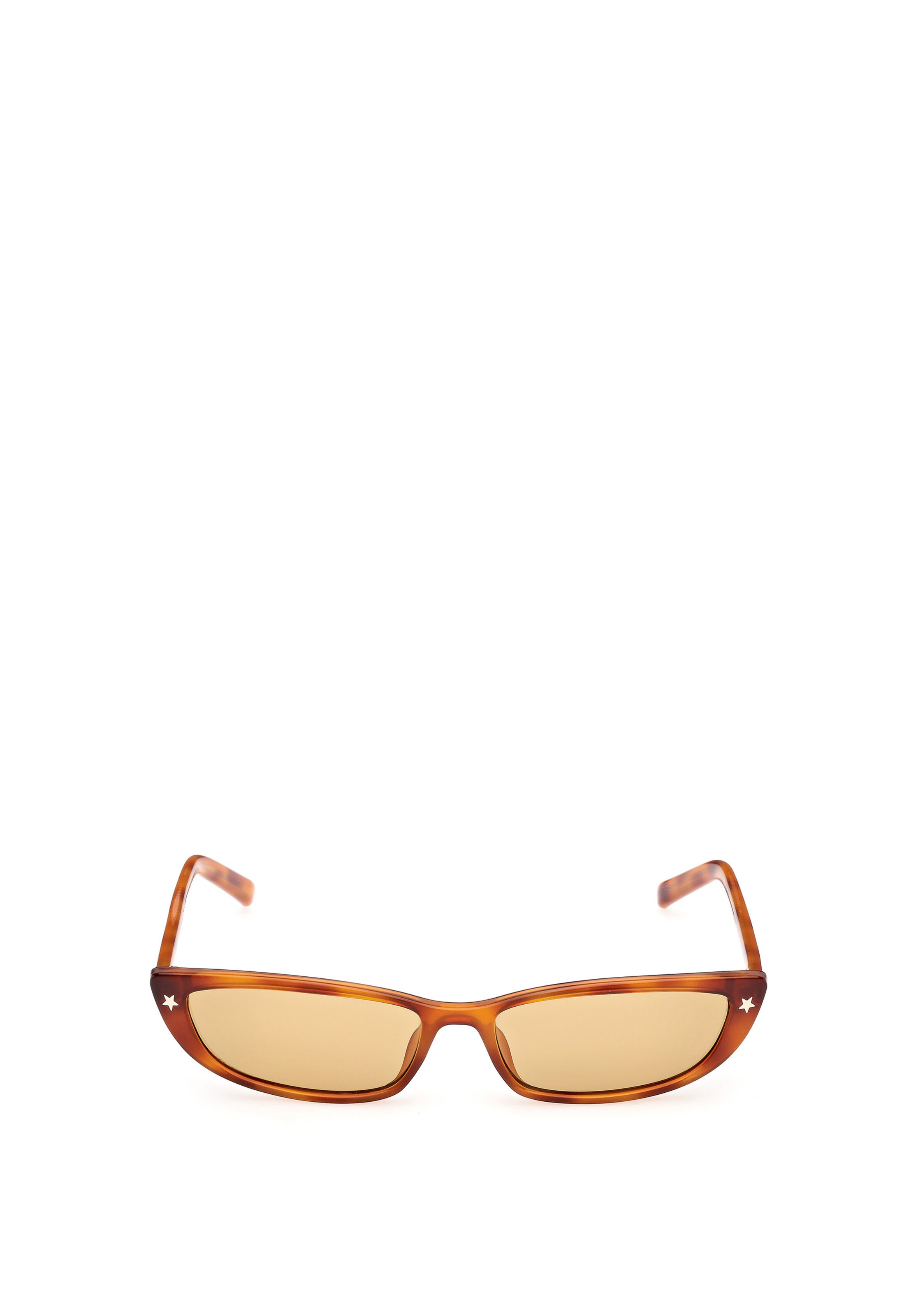 GUESS Sunglasses in Brown: front