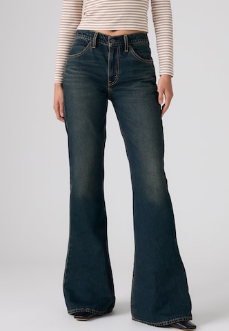 LEVI'S ® Flared Jeans 'PUDDLE SNAP FLARE' in Blauw: voorkant