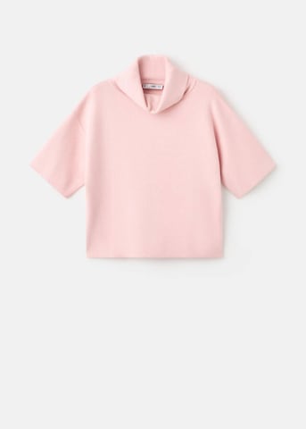 MANGO Sweater 'Comfy' in Pink