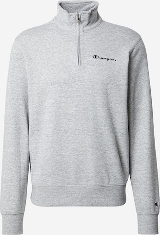 Bluză de molton de la Champion Authentic Athletic Apparel pe gri: față