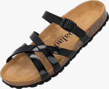 Palado Mules 'Cruisi' in Black: front