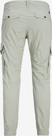 Effilé Pantalon cargo 'Paul Flake' JACK & JONES en vert