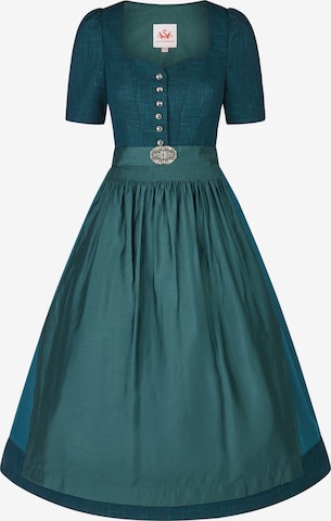 SPIETH & WENSKY Dirndl 'Kersti' in Groen: voorkant