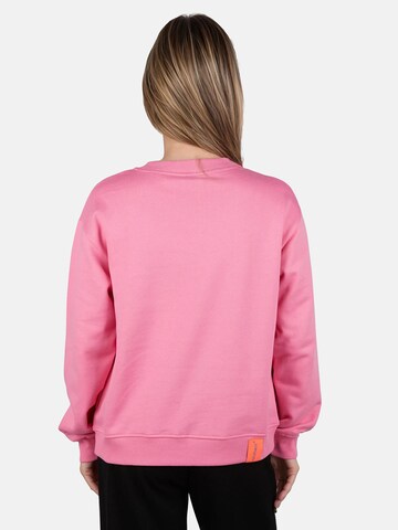 salzhaut Sweatshirt 'Tagel' in Roze