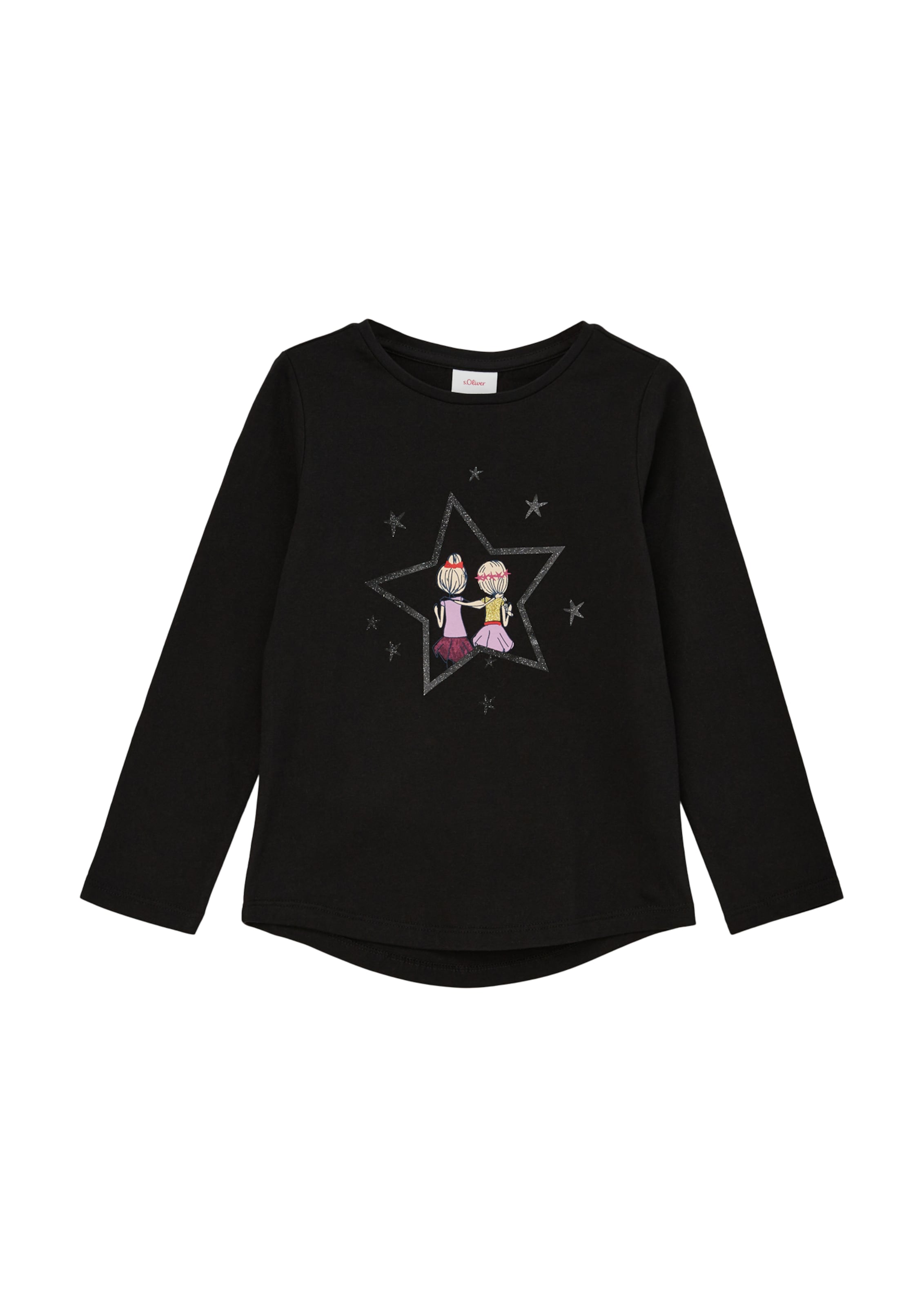 s.Oliver Shirt in Black: front