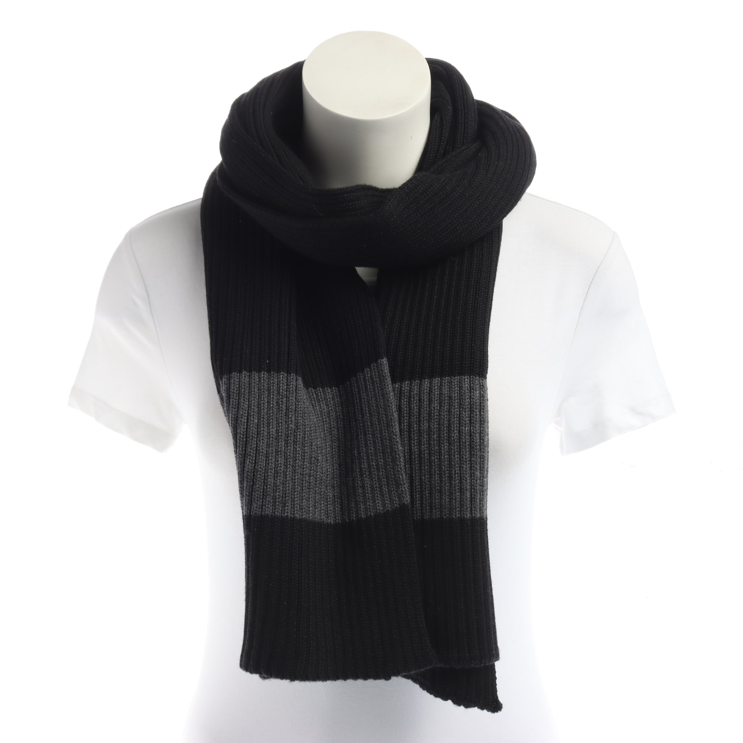 PRADA Schal One Size in Grau: Vorderseite