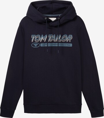 TOM TAILOR Sweatshirt i blå: framsida