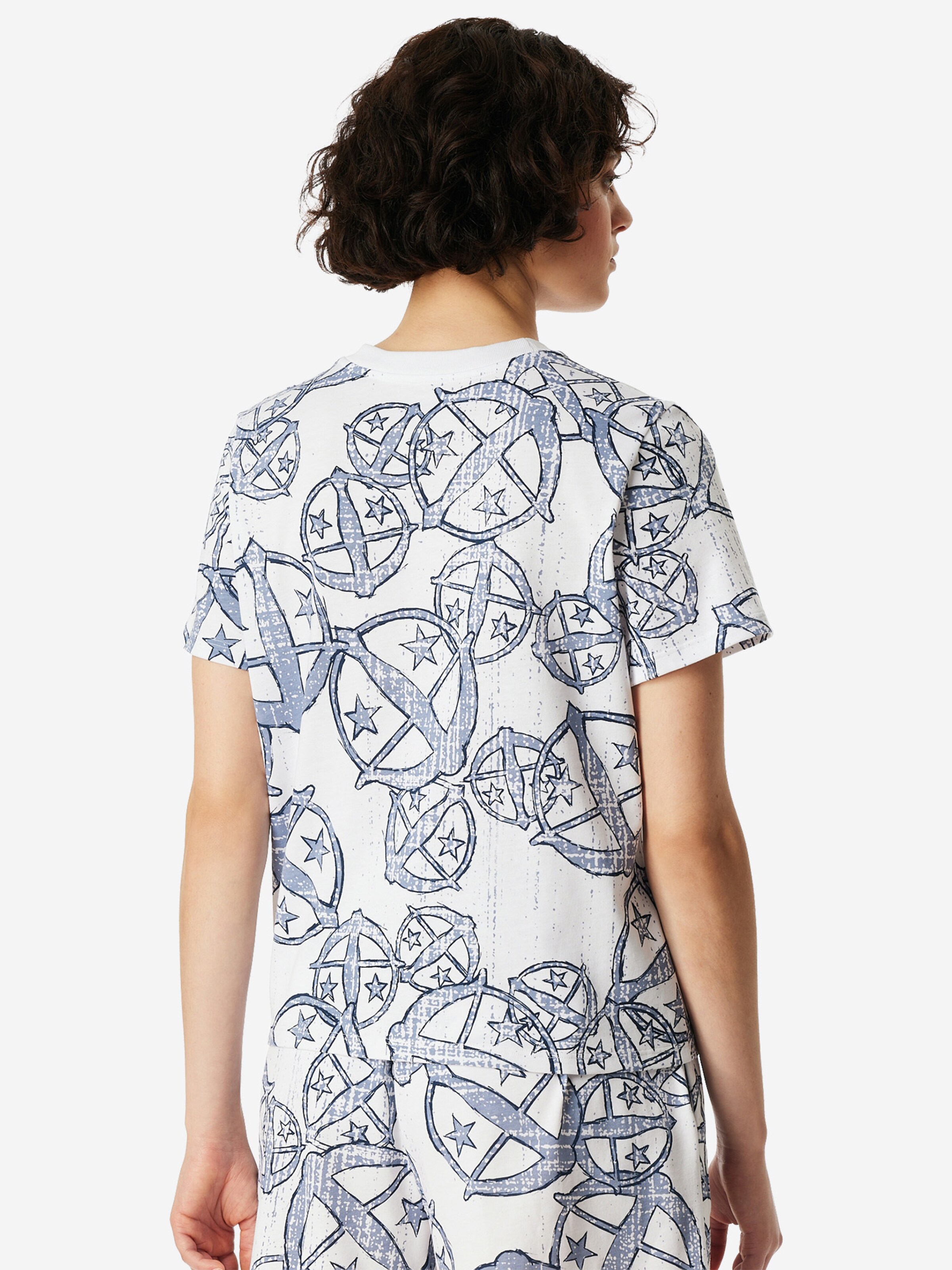 SCHIESSER Shirt ' SCHIESSER 150 YEARS ' in Blauw