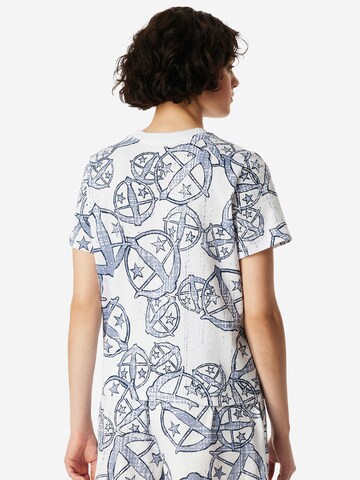 SCHIESSER T-Shirt 'SCHIESSER 150 YEARS' in Weiß