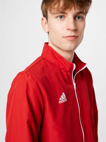 Veste de sport 'Entrada 22' ADIDAS PERFORMANCE en rouge