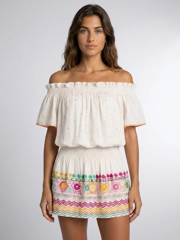 Miss June - Vestido 'Robe Courte Flirt' en rosa: frente