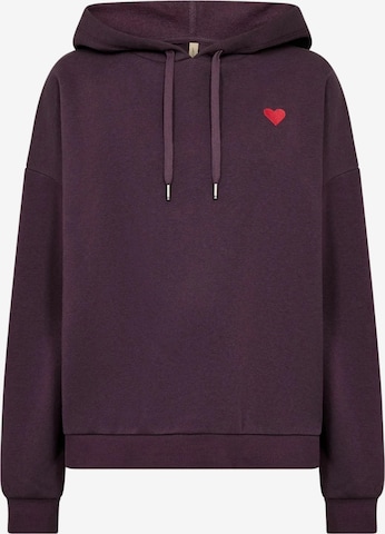 Soyaconcept Sweatshirt in Lila: Vorderseite