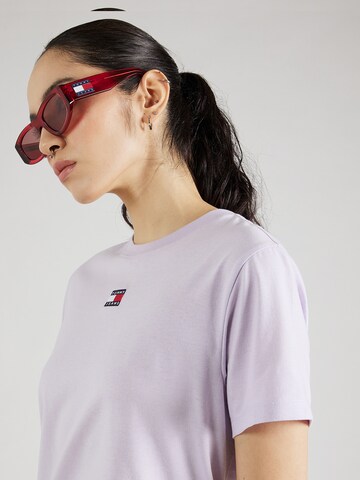 T-shirt Tommy Jeans en violet