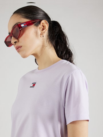 Tommy Jeans T-Shirt in Lila