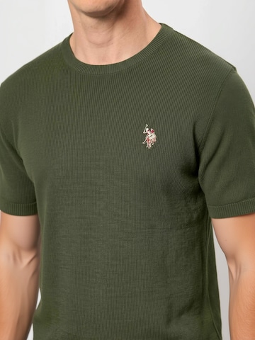 U.S. POLO ASSN. Regular fit Overhemd ' UMDarwin ' in Groen