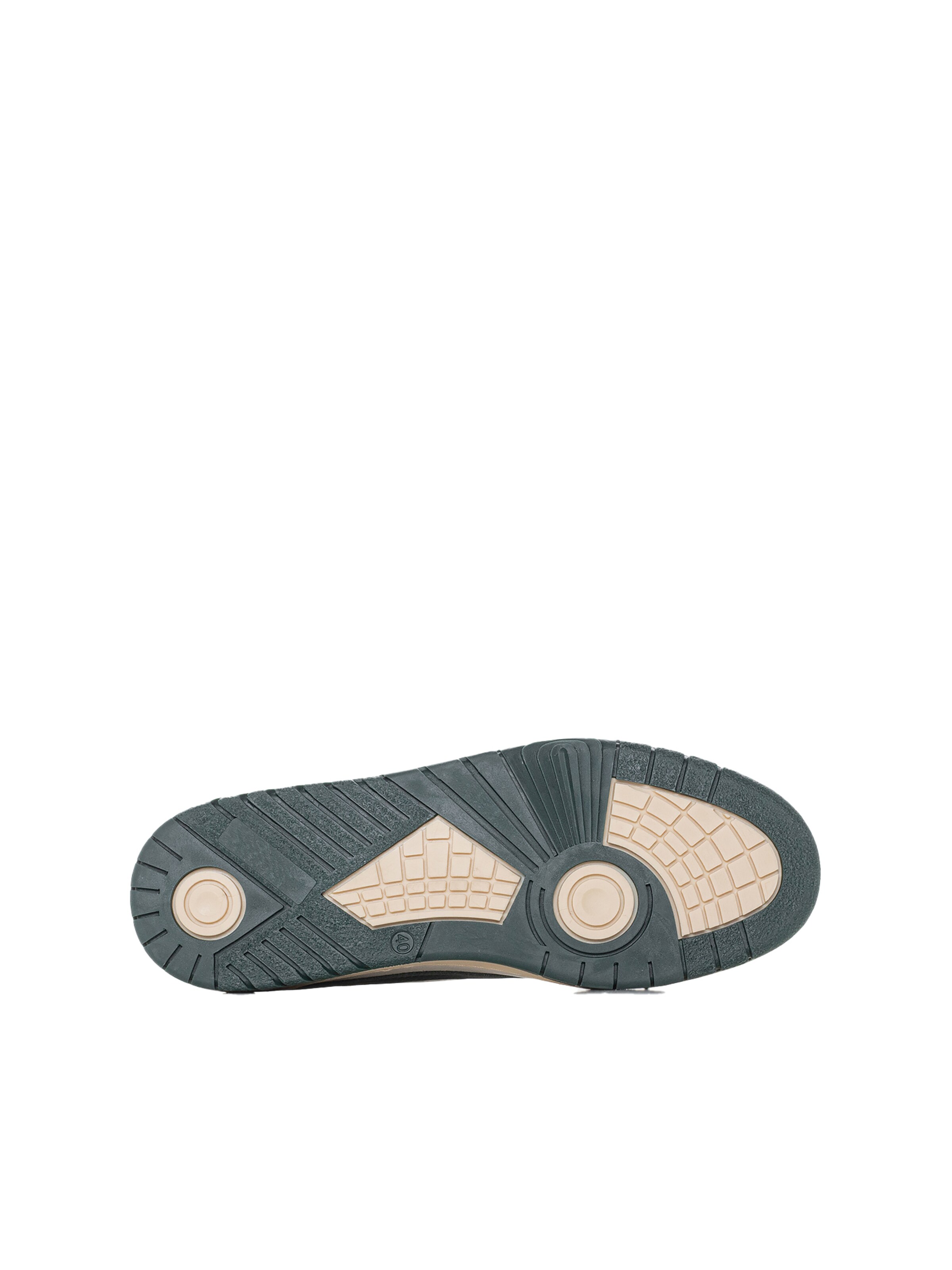 Algori Sneakers laag 'Botanical' in Wit